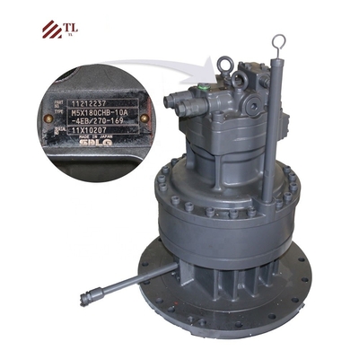 SK200-8 SK210 SK210-8 Peças sobressalentes de escavadeira M5X180CHB-10A-4EB/270-169 Motor balançador e engrenagem de redução