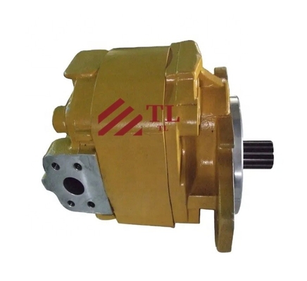 Partes sobressalentes de válvulas de solenoide 704-31-24110 para Komatsu WA100-1 WA120-1 WA120-3 Conjunto de bomba de engrenagem hidráulica