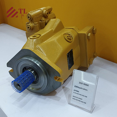 Bomba de pistão 350-0666 para carregador de retroescavadeira erpillar  414E 416E 422E 428E 434E