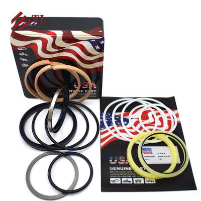 PC200 Kit de vedação da válvula de controle da escavadeira / Kit de vedação do cilindro / Kit de vedação da escavadeira / Kit de reparação do cilindro do braço